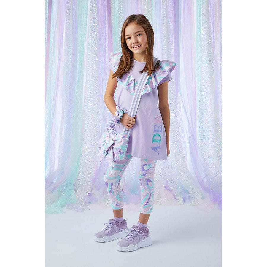 A-Dee Coats & Jackets onesize S243919-3812 Adee Girls Nerris Lilac Pastel Print Neoprene Bag