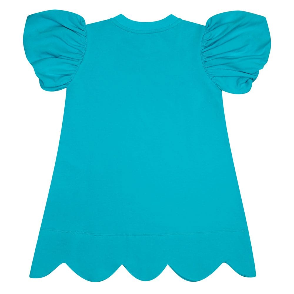 A-Dee Coats & Jackets S244713-6100 Adee Girls Olympia Aruba Blue Shell Sweat Dress