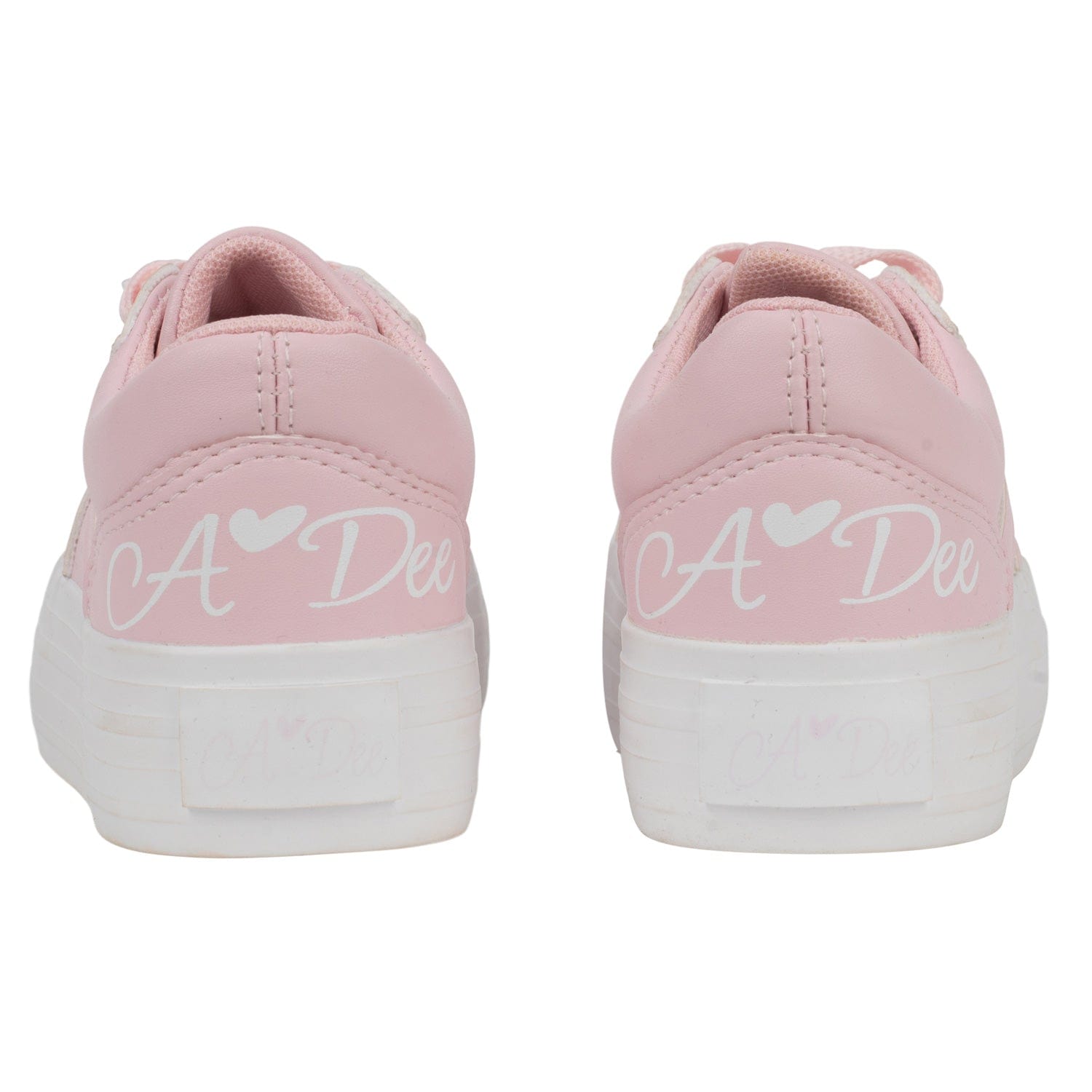 A-Dee Shoes S245101- 4001 Adee Girls Patty Pink Fairy Platform Trainer