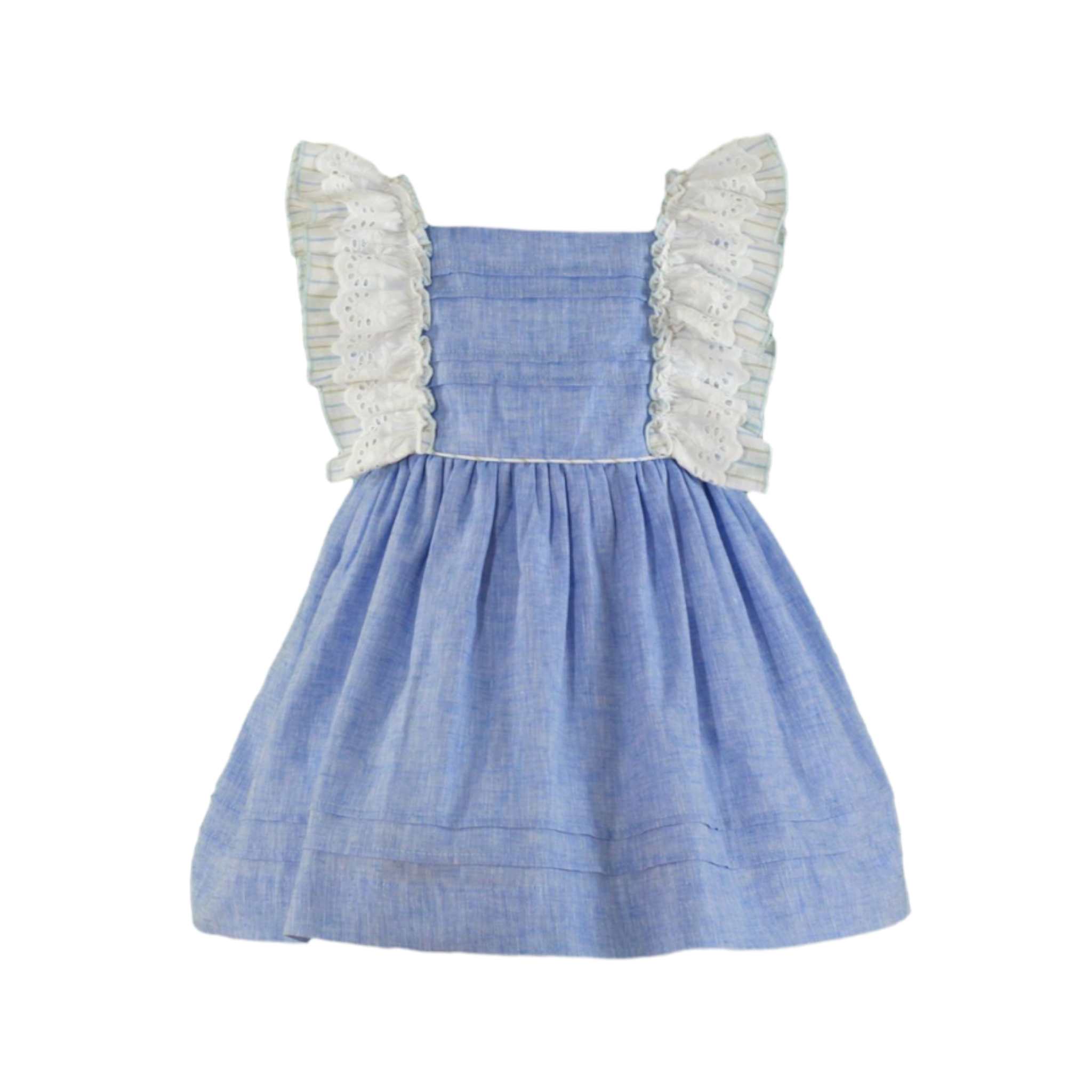 35-0250-V Miranda Girls Blue Dress
