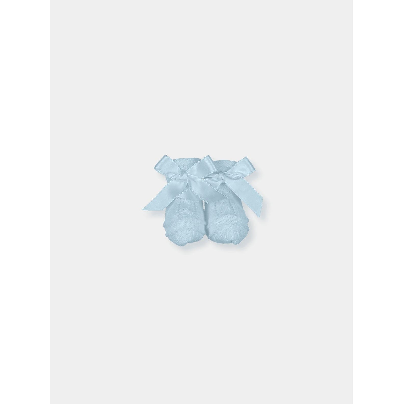 Mac Ilusion Booties One Size Mac Ilusion  Baby Girls  Cloud Bows Satin Booties