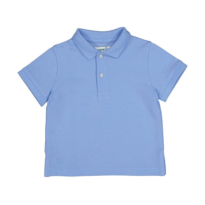 Mayoral Tops 12m 102-18 Mayoral Baby Boys Ocean Short Sleeves Polo Shirt