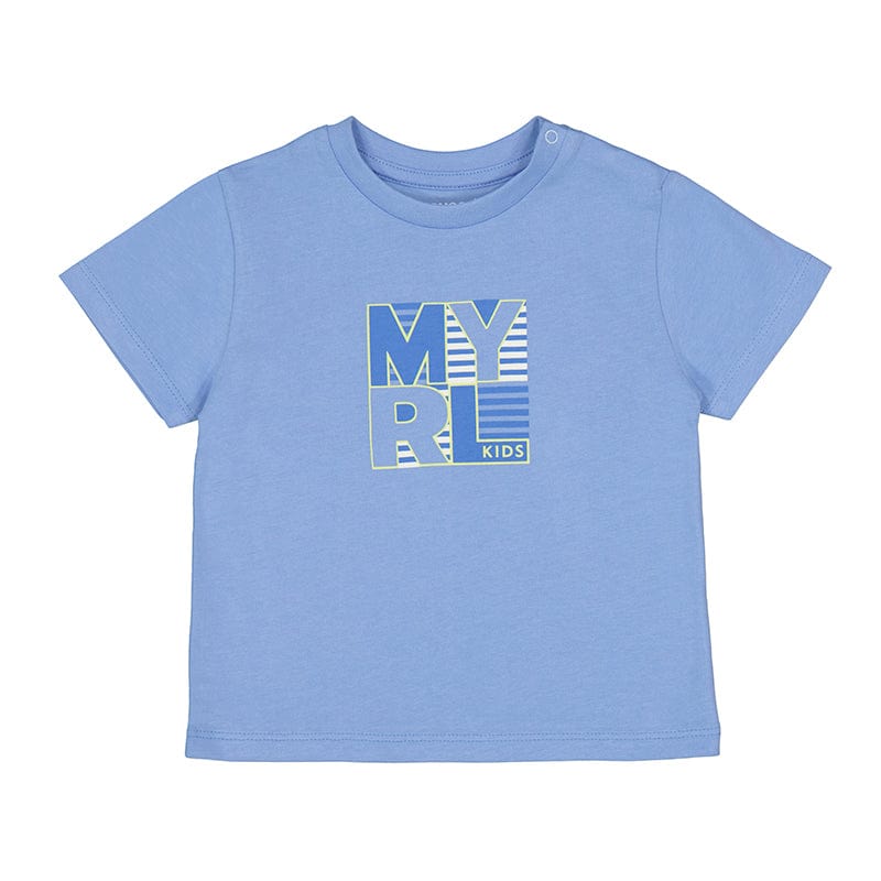 Mayoral Tops 12m 106-23 Mayoral Baby Boys Ocean Short Sleeves Shirt