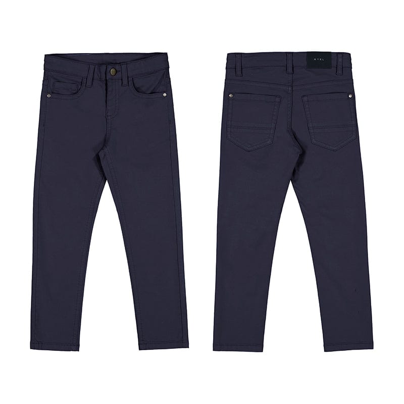 Mayoral Trousers & Leggings Mayoral Navy 5 Pocket Slim Fit Basic Pant