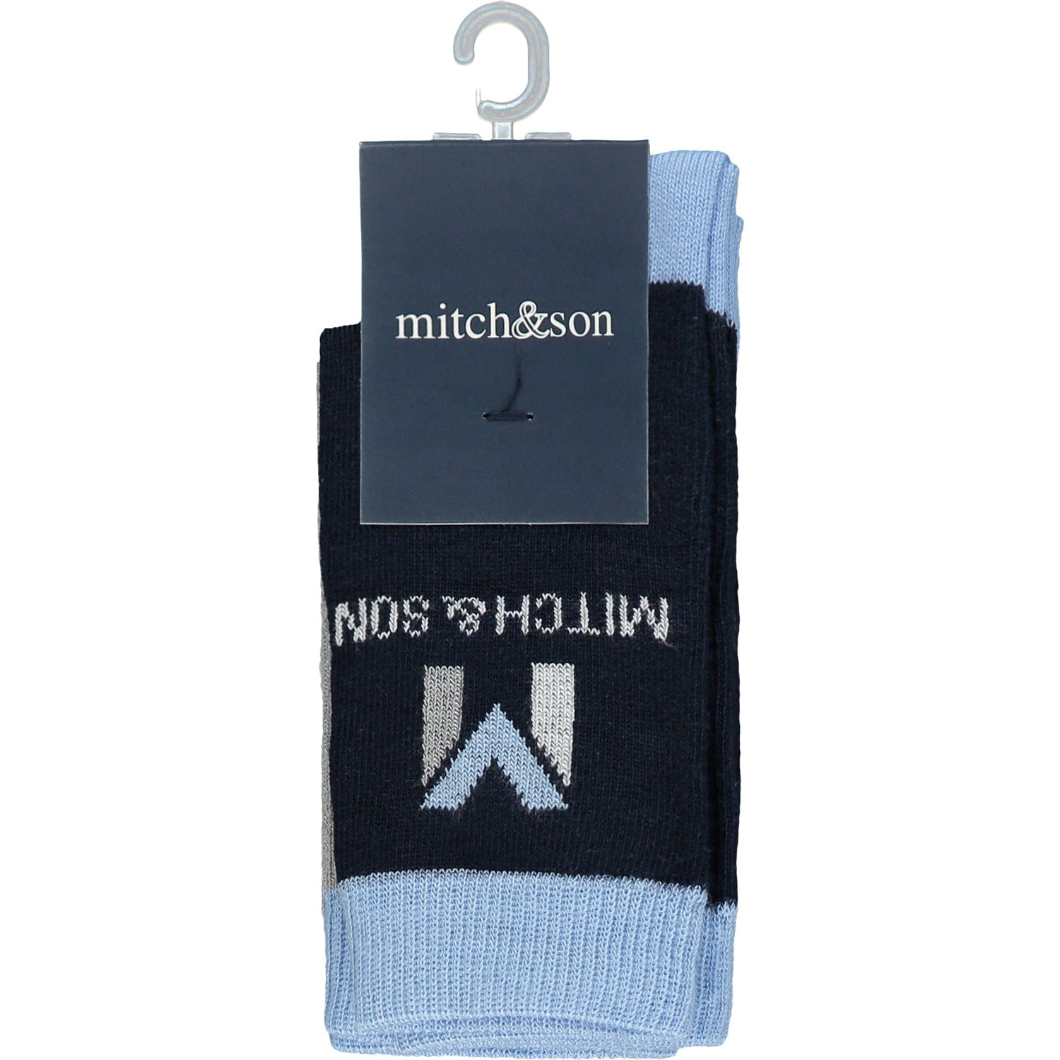 Mitch & Son Socks & Tights Mitch & Son Navy Blue Perry 2 pack socks