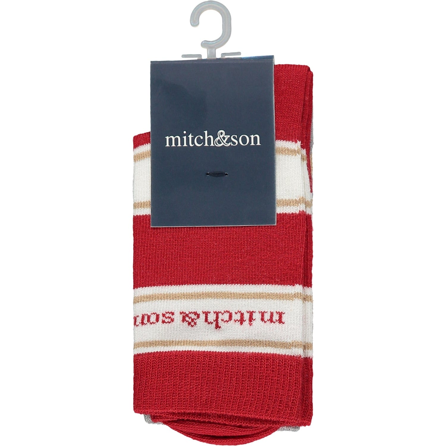 Mitch & Son Socks & Tights Mitch & Son Red OSWALD 2 pack socks