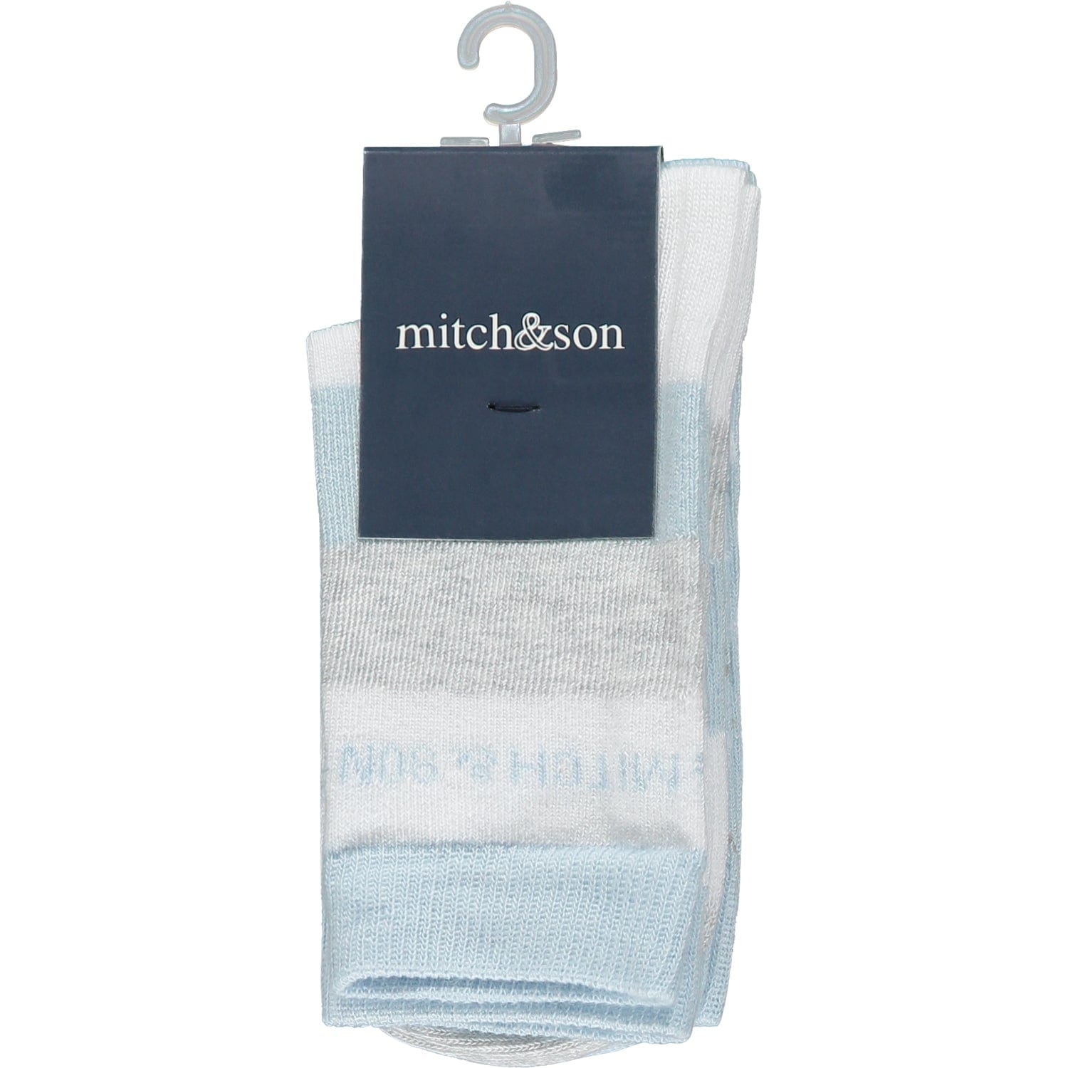 Mitch & Son Socks & Tights Mitch & Son Sky Blue Nevada 2 Pack Socks