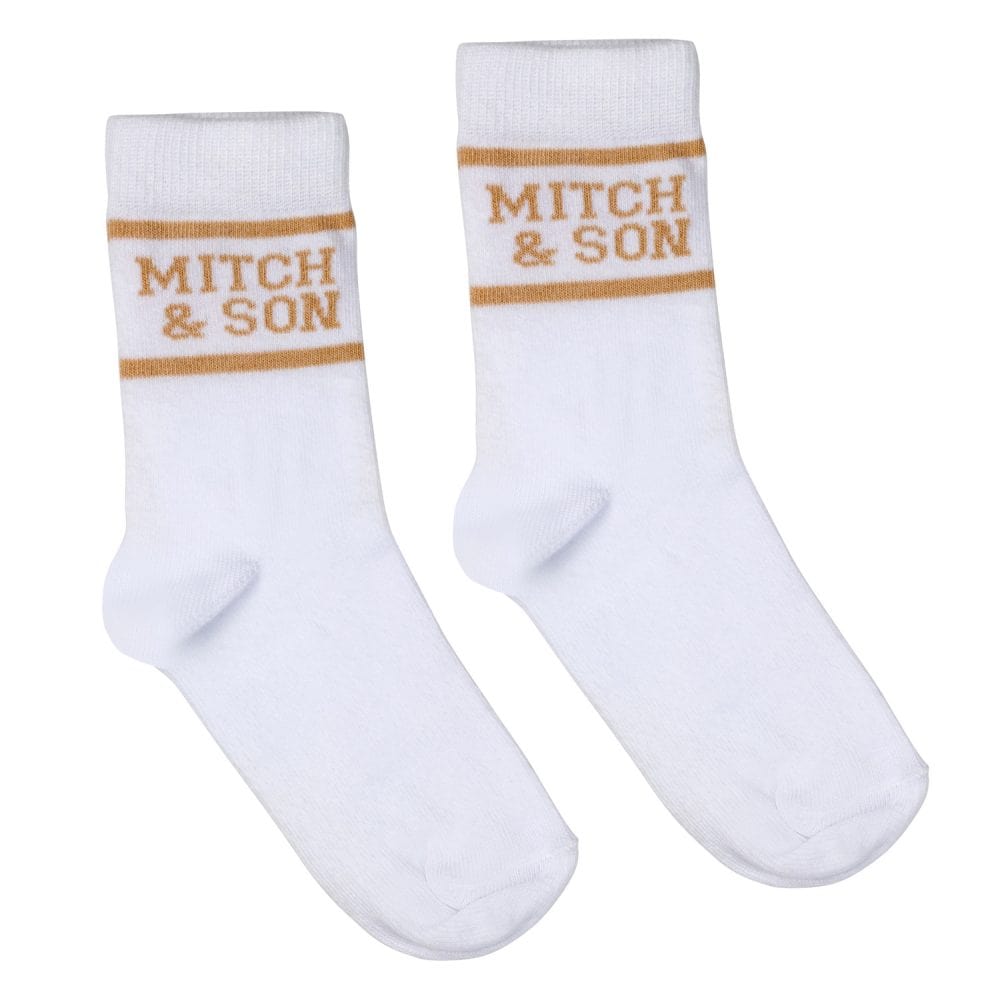 Mitch & Son Tops 2yr MS24123-4005 Mitch & Son Boys Pale  Blue Tamir 2 pack socks
