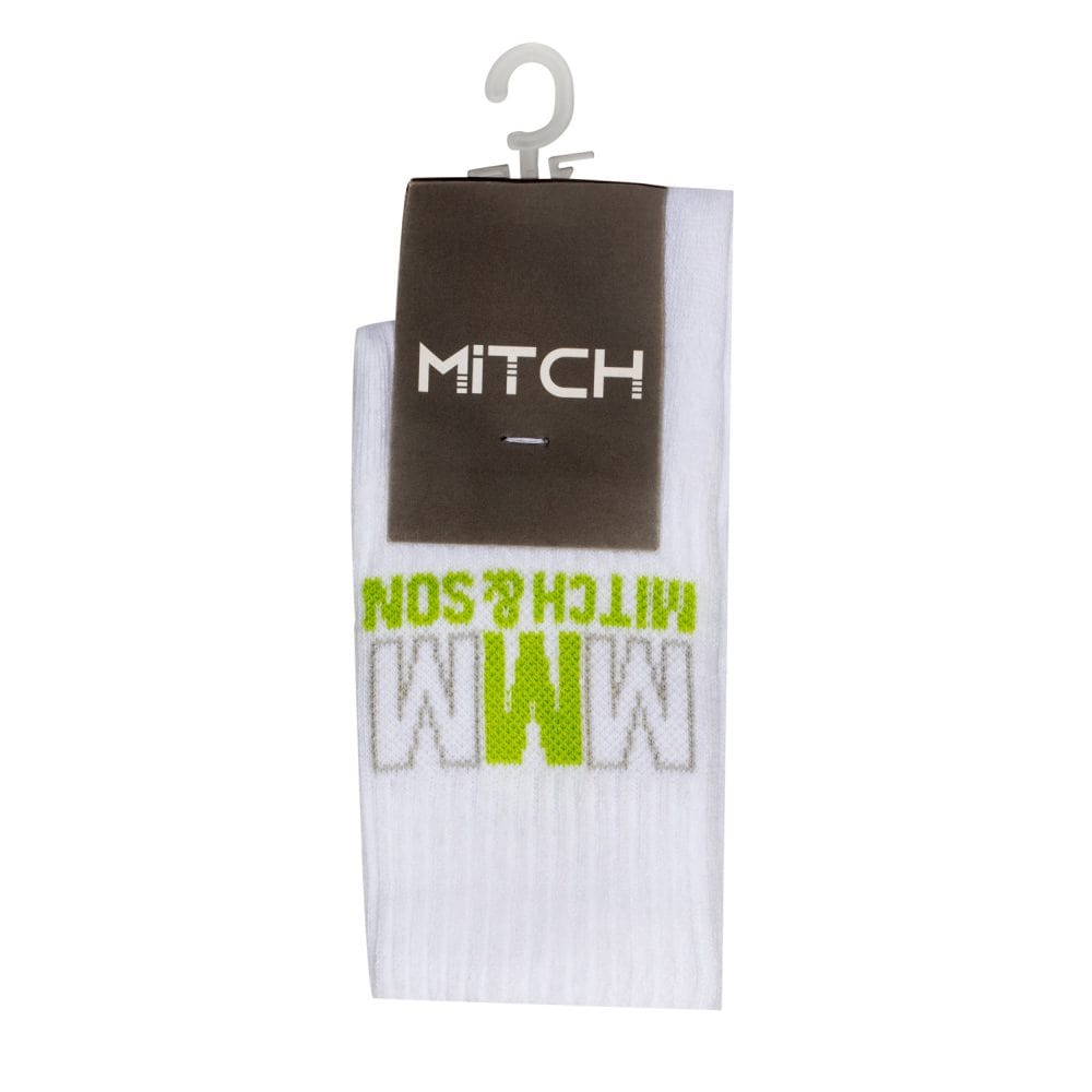Mitch & Son Tops MS24320-1001 Mitch & Son Boys Bright White West Sport socks
