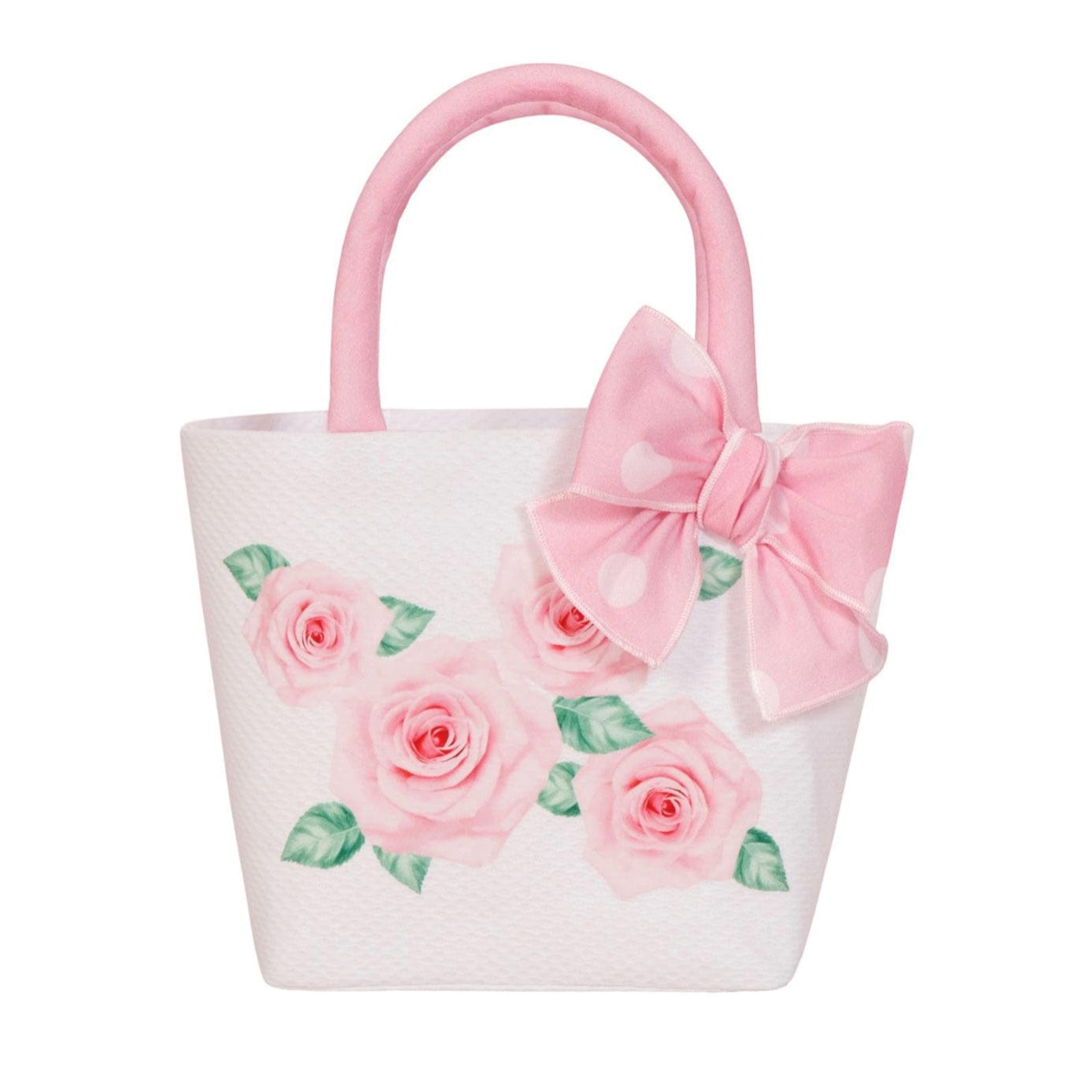 Balloon Chic Pink & White Spot Handbag