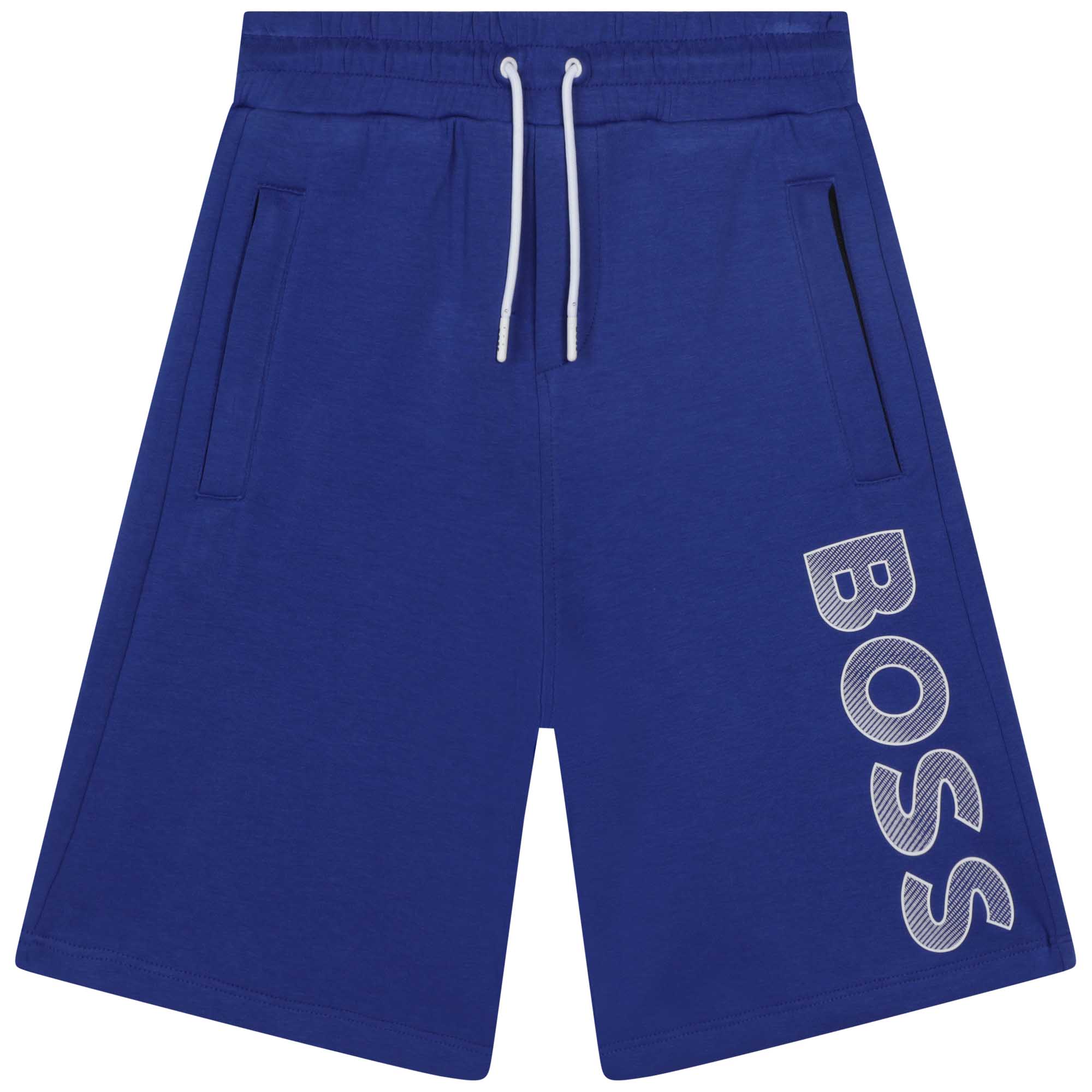 BOSS Shorts 4yr Boss Boys Blue Bermuda Shorts