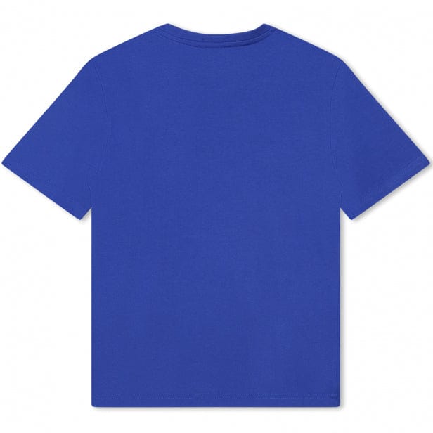 BOSS Tops Boss Boys Blue Short Sleeves Tee-Shirt